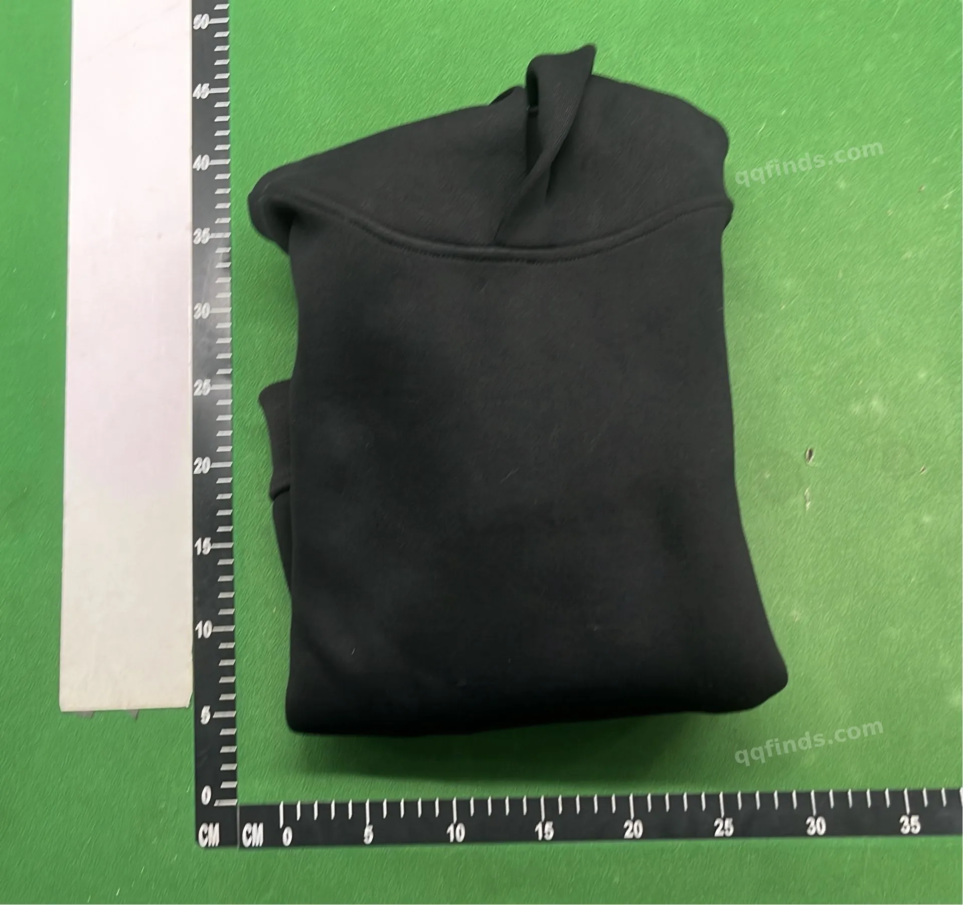 Black Hooded Tracksuit Set QC