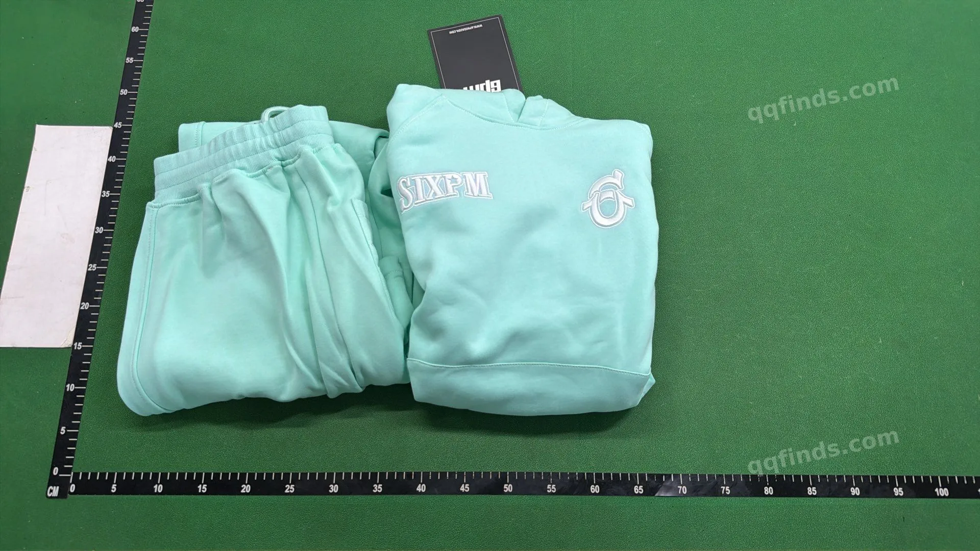 Two-Tone Hoodie and Pants Set QC