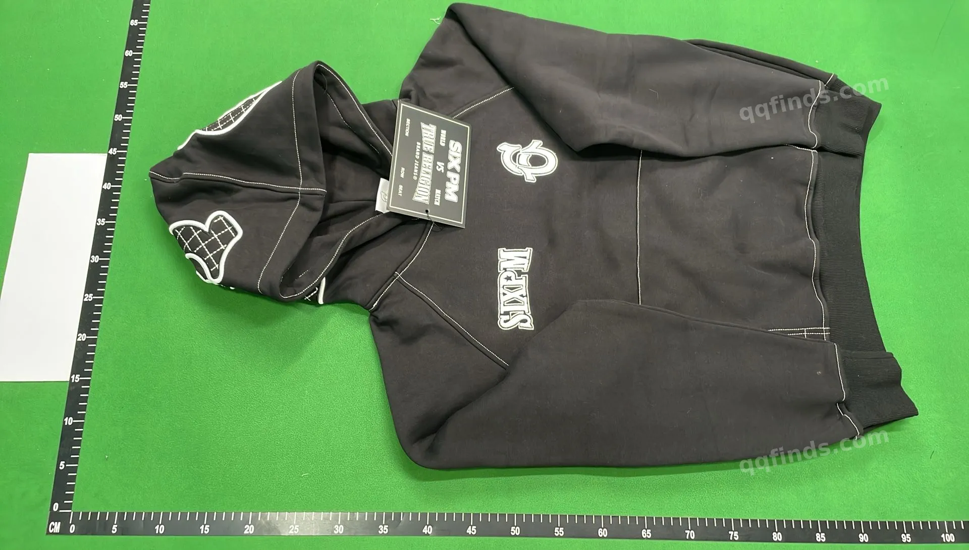 Two-Tone Hoodie and Pants Set QC