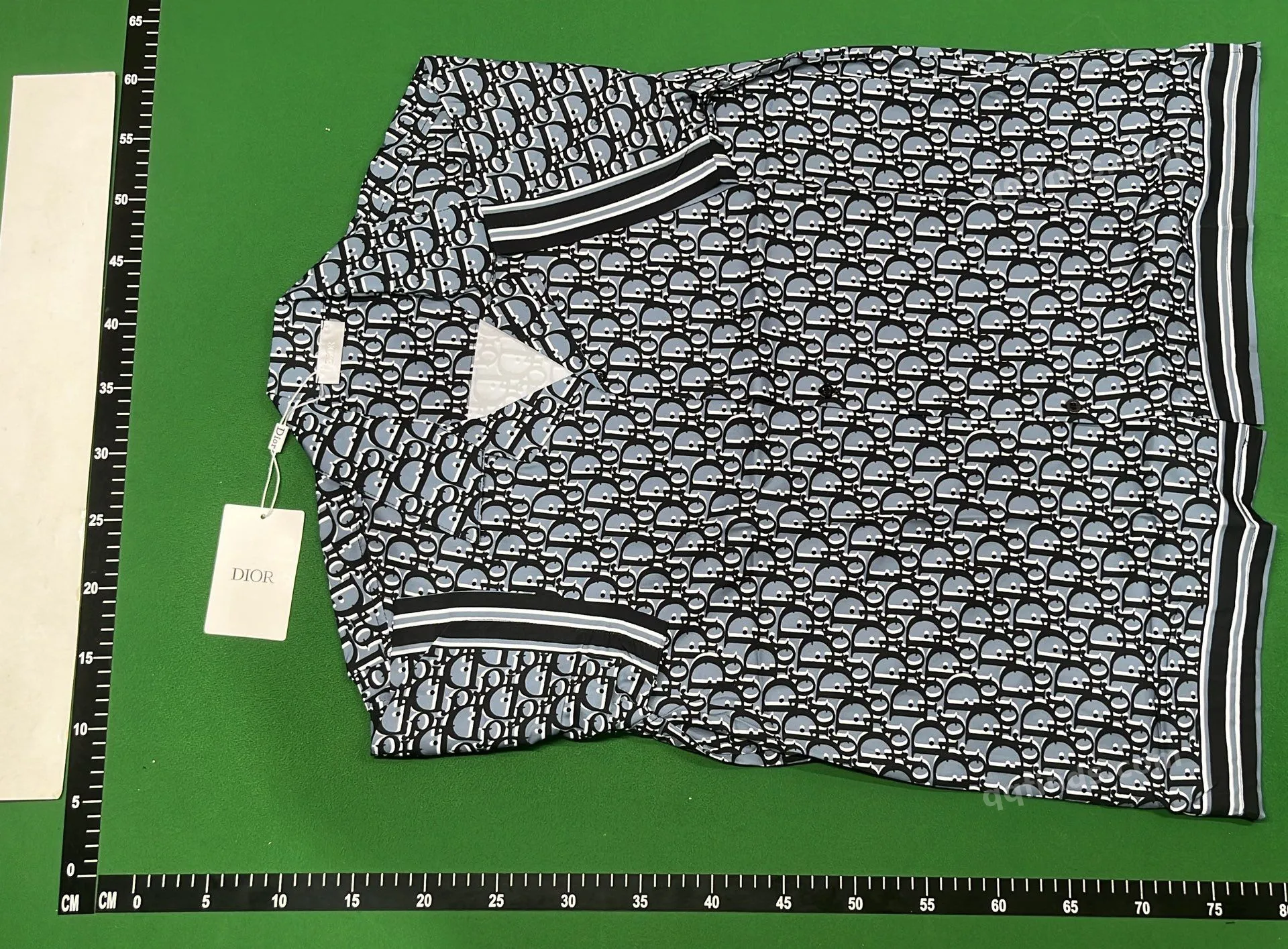 Black Patterned Tracksuit Set QC
