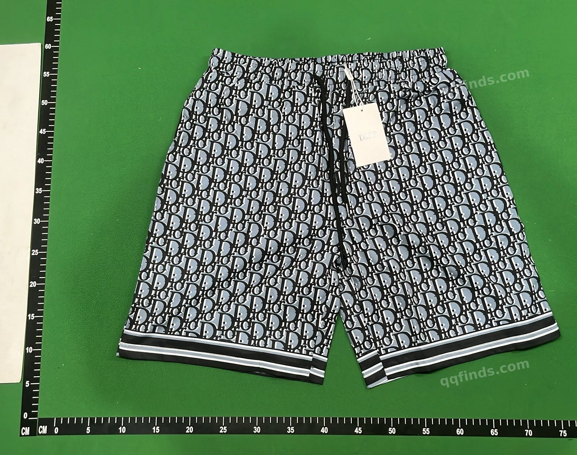 Black Patterned Tracksuit Set QC