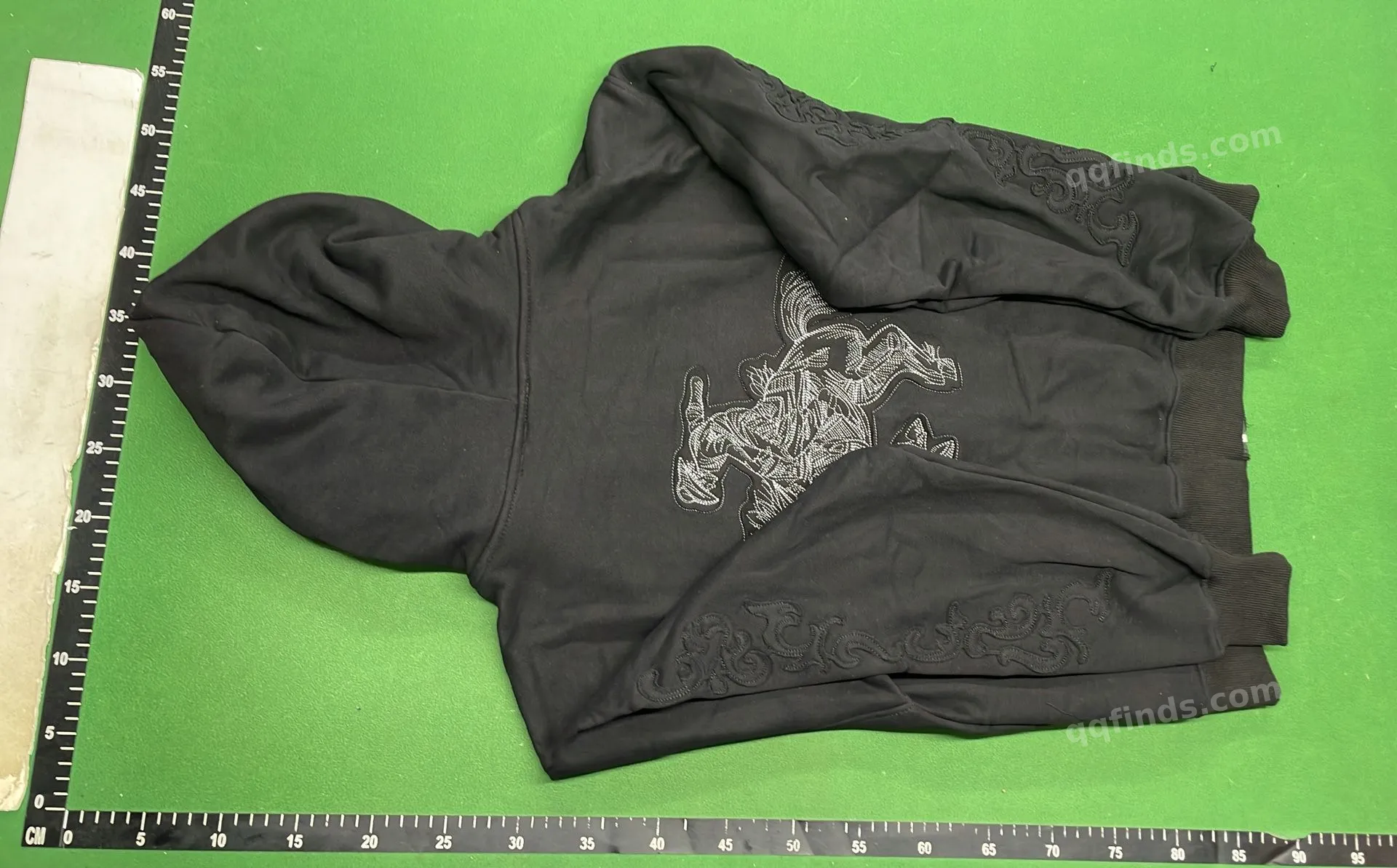Beige Embroidered Tracksuit Set QC