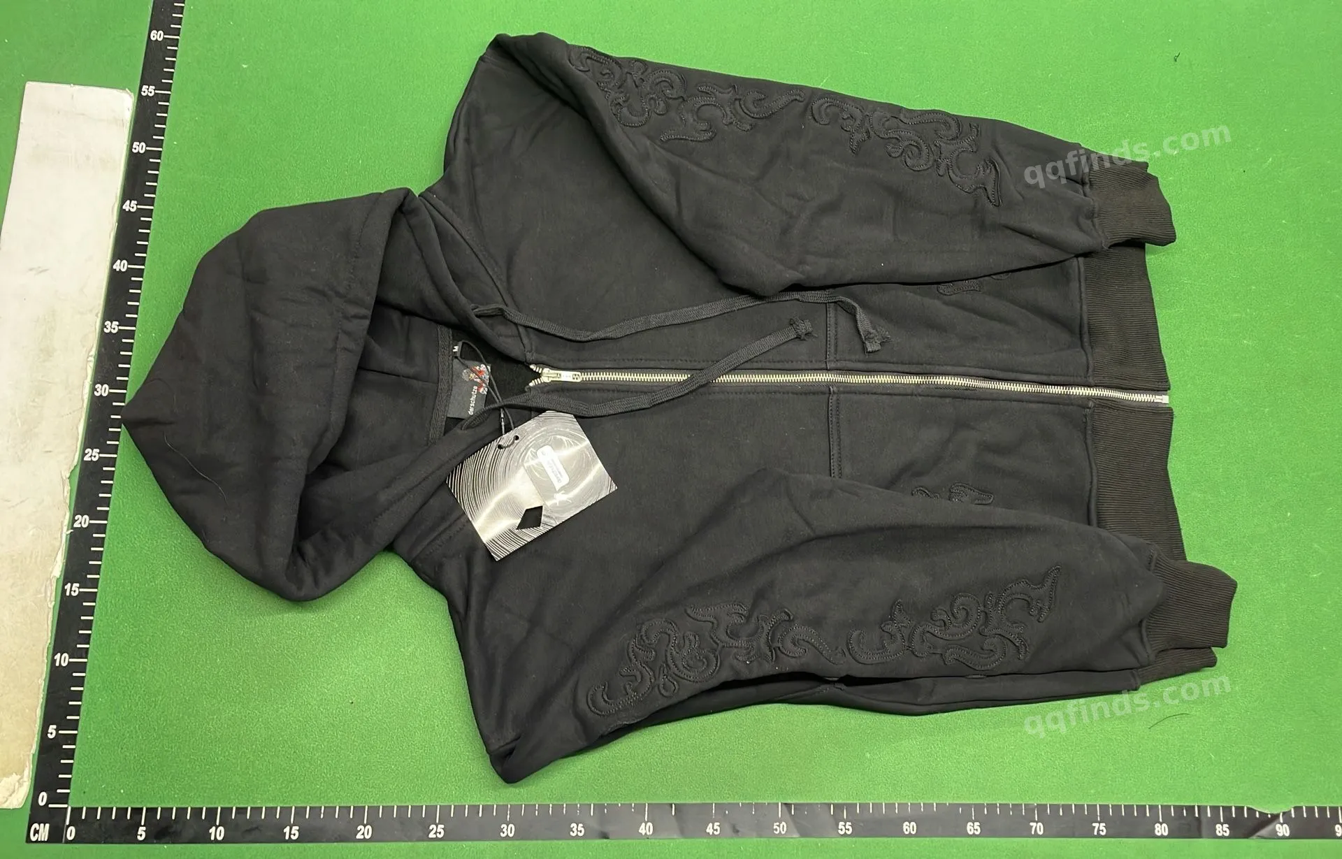 Beige Embroidered Tracksuit Set QC