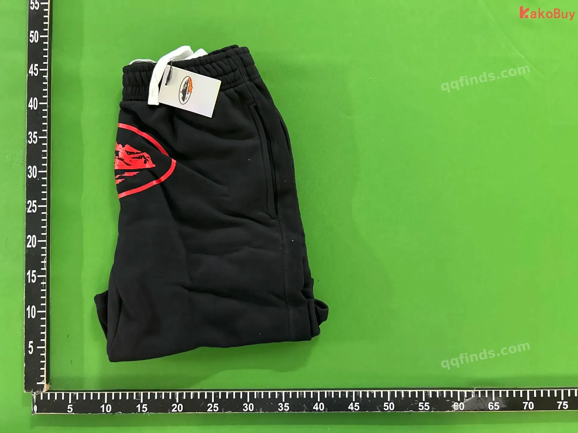 Black Hoodie and Shorts Set QC
