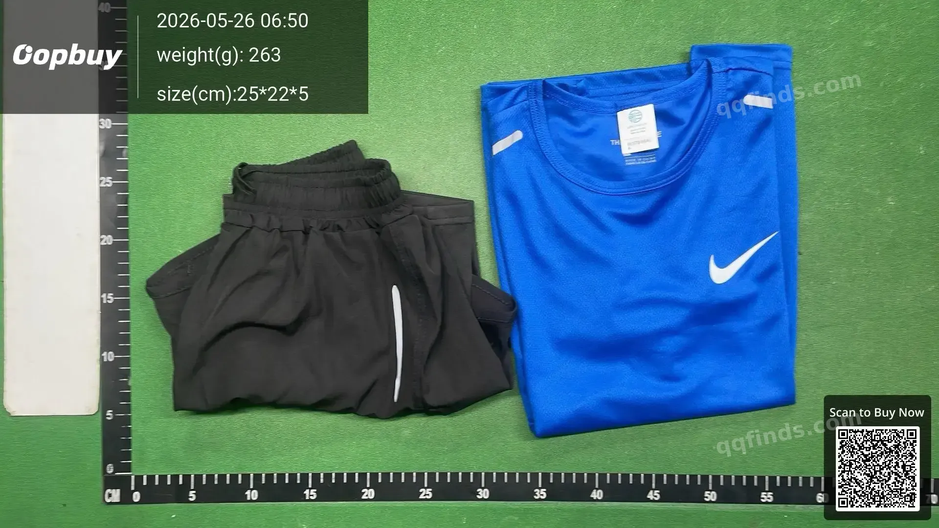 Black Nike Running Set QC