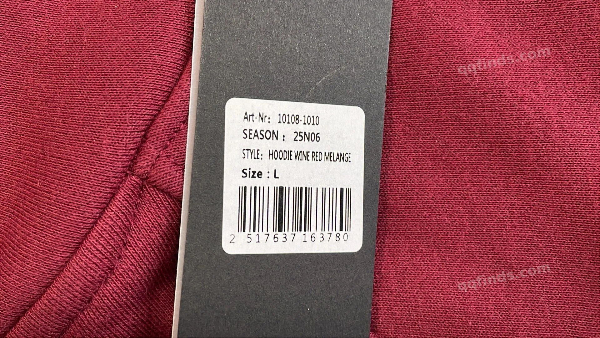 Burgundy Tracksuit Set QC