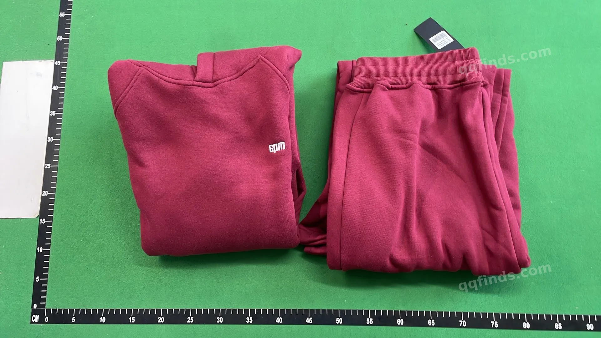 Burgundy Tracksuit Set QC