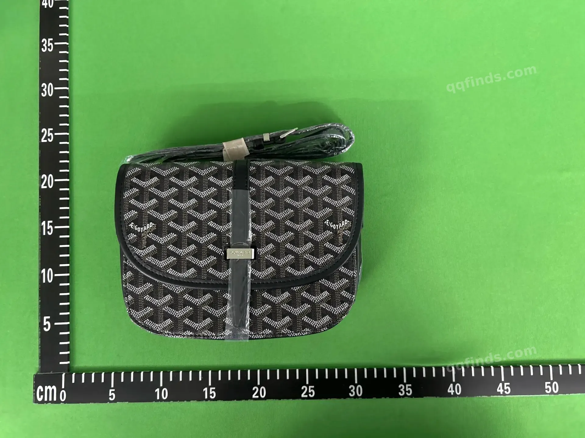 Goyard Patterned Saddle Bags QC