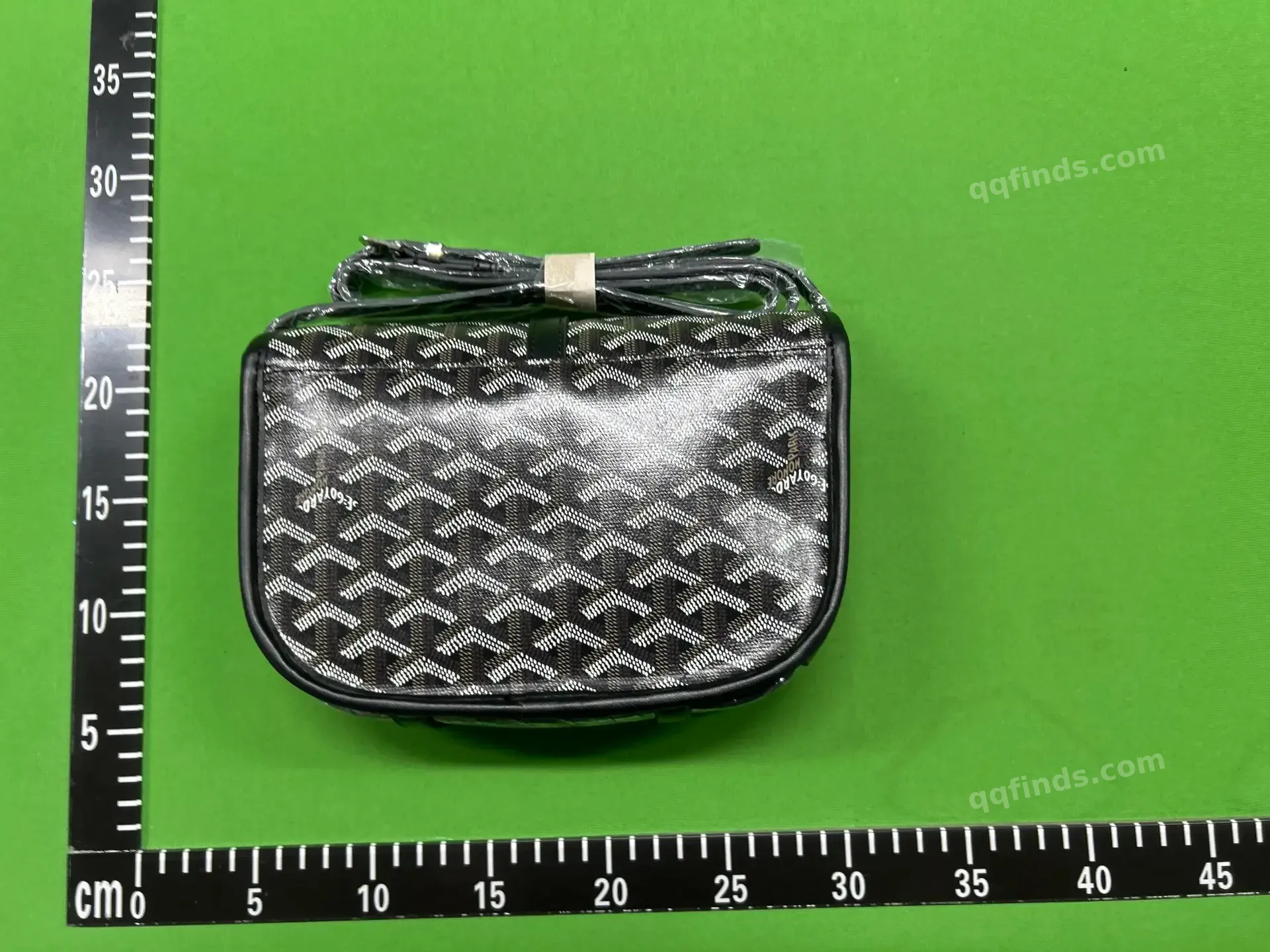 Goyard Patterned Saddle Bags QC