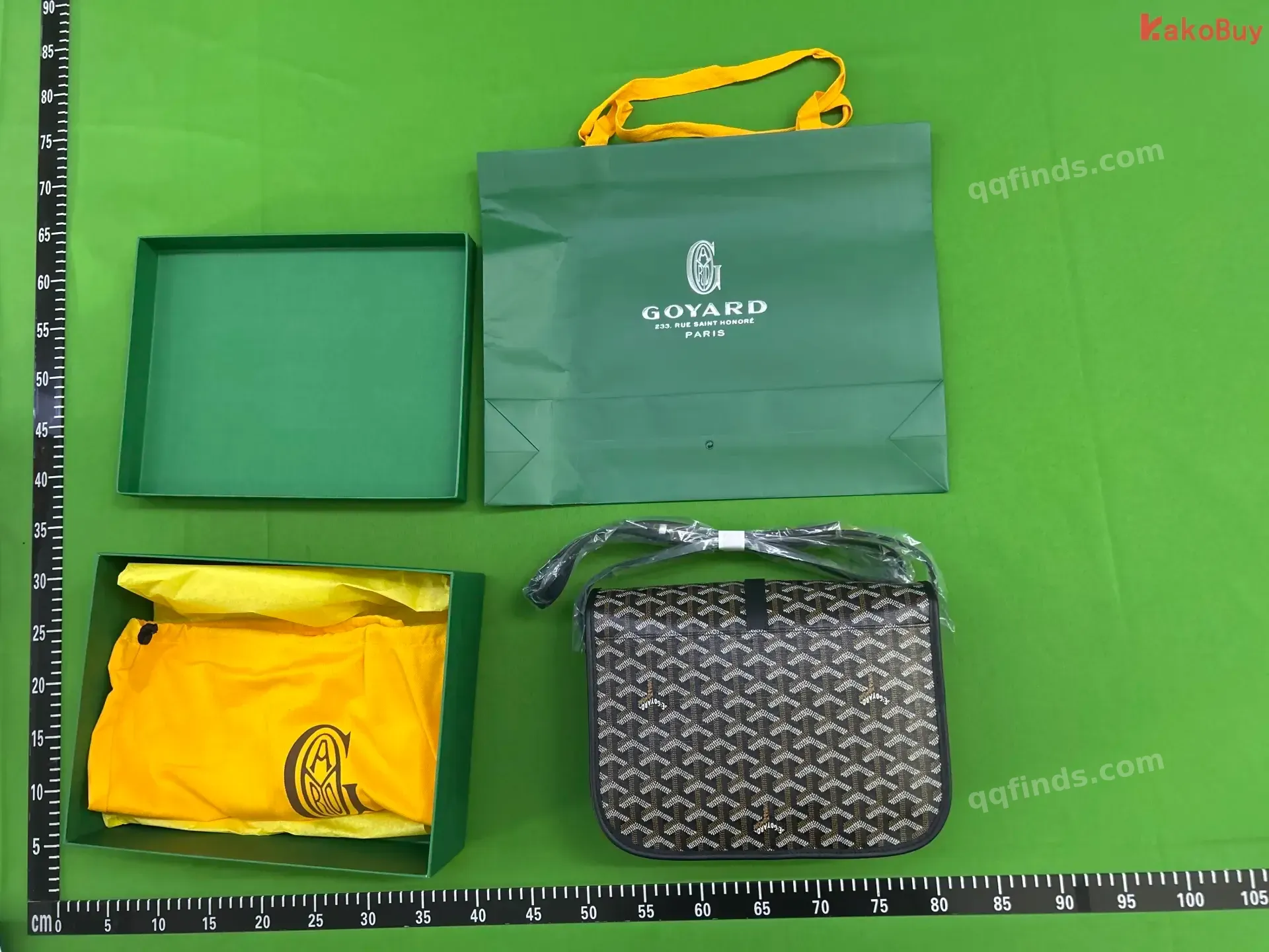 Goyard Monogram Satchel Bag QC